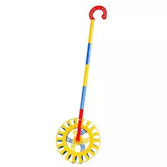 Игрушка каталка Burak Toys 00609 Roata cu miner