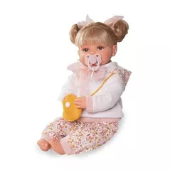 Кукла Antonio Juan 16384 Бени с сумочкой 42 см, код 1173D