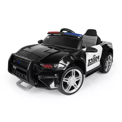 Mașină electrică pentru copii Golden Baby BBH-0007 Police, черный, GB2208