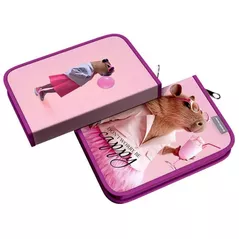 Школьный пенал Erich Krause 63838 Penar CapyBarbara (fără rechizite)