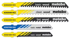 Accesoriu pentru fierăstrăie Metabo 623645000 Set panze pentru fierastrau pendular 5buc