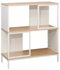 Raft de birou Deco Loreto 3 nivele (70x30x79.5H) Oak/Black