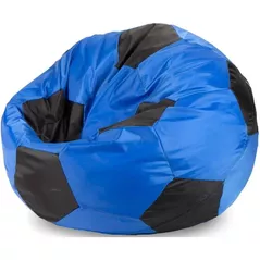 Fotoliu BeanBag BeanBag BM6073, Scaun cu bilă Oxford 300D, L, albastru cu negru
