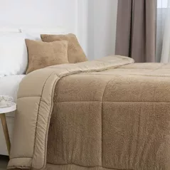 Textile de casă Relaxe Home 024549 Plapuma TEP TEDDY 150x210cm (350g/m²) Golden Beige