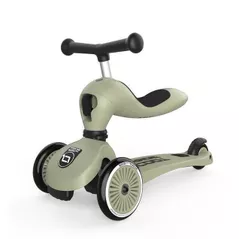 Trotinetă Scoot&Ride 00001 Highway 2in1 Kick 1 Olive