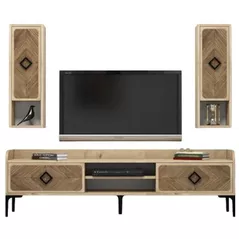 Тумба напольная для TV Trendy Samba, Stejar 180x52x35cm