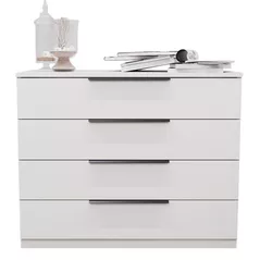 Комод Bayro Murano 1000x810x450 белый мат