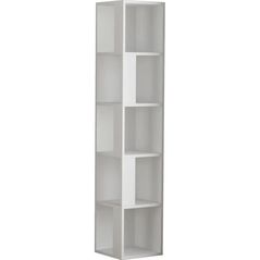 Raft de birou Trendy Pian, alb 34x161x34cm, raft de carti