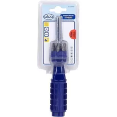 Set de unelte de mână Alca 454000 surubelinita cu miner din cauciuc si 6 capete