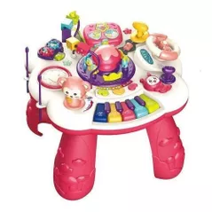 Jucărie muzicală Bibi-Irn 648A-51 masa educationala roz