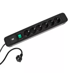 Фильтр электрический BACHMANN 350.018 PRIMO 2 6xCEE7/3 5m