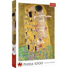 Puzzle Trefl 10962 Puzzles 1000: Purrfect Kiss