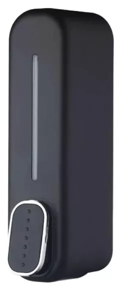 Dozator săpun Bisk 08072 de perete G4 350ml, negru