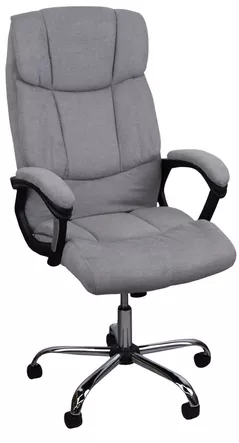 Fotoliu de birou Deco BX-3008 Stofa Light Grey 4