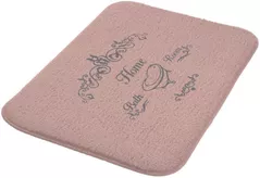 Covoraș de baie Bisk 07492 NICEA 40x60 cm roz