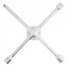 Cheie fixă Hoegert HT8G310 Ключ баллонный крестообразный, усиленный 17x19x21x22+1/2" квадрат