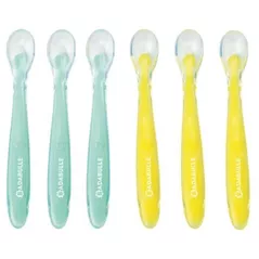 Посуда для кормления Badabulle B005418 Set 6 lingurite colorate flexibile