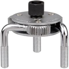 Unealta de mana King Tony 9AE43 съемник масляных фильтров трех захватный, 1/2" (3/8") 75~120 мм