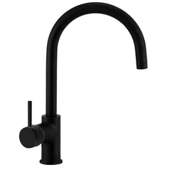 Bateria bucătărie Rubano 27195 pipa U inox, negru