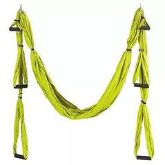 Инвентарь для йоги miscellaneous 5115 Hamac aerial yoga cu manere 220x150 cm, nylon FI-5323