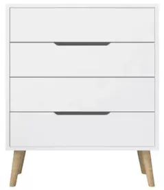 Комод Trendy Flora-White, 78x95x45cm (GTR008145)