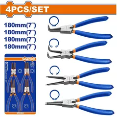 Плоскогубцы Wadfow WPS2604 Set clesti inel siguranta 4buc.