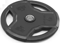 Гантель LiveUp 49886 Premium Rubber Plates 1.25kg, LP8330/1.25/BK