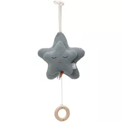Jucărie cu pandantiv Jollein 043-001-68087 Star Sea Green (muzicala)