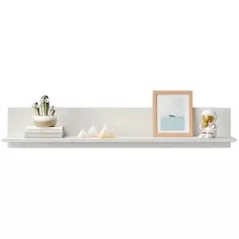 Полка декоративная MebelStar LILU 110x22x20 White (MBS-1305)