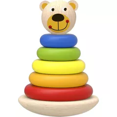 Jucărie Tooky Toy 47640 piramida din lemn TKF004