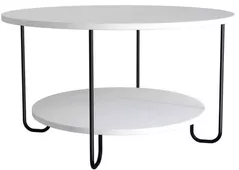 Журнальный столик Trendy Corro, белый 80x45x80 см