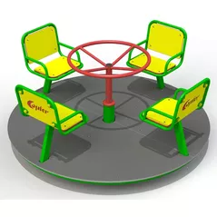 Детская площадка Copfer PTP074B Карусель (4 места)