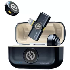 Микрофон Hollyland Lark M2 with Lighting Plug (Duo,Shine Charcoal)