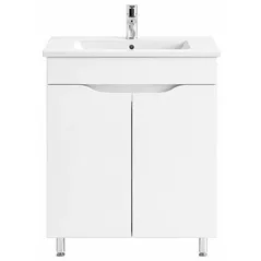 Шкаф под умывальник Mashtab 11431 Print cu 2 usi 60cm Alb
