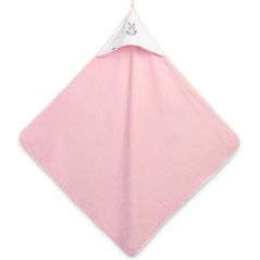 Accesoriu pentru baie Sensillo 41654 Prosop de baie cu gluga 100x100cm roz