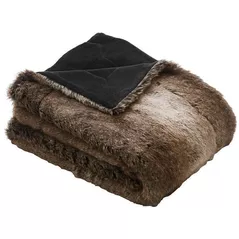 Домашний текстиль Bugatti fashion 3951/830 Fur Decke Brown