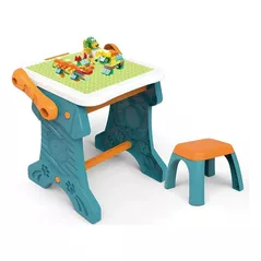 Игровой комплекс для детей 4Play Learning Table 2in1, стол трансформер со стулом