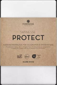 Lenjerie de pat Formesse 640-70-1001 Satinesse Protect Kissenbezug 50x70cm White