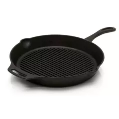 Сковорода Petromax Fire Pan Grill 35cm cu maner lung