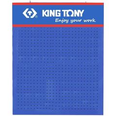Система хранения инструментов King Tony 87203 перфорированая панель c 30-ью крючками 725x900мм.