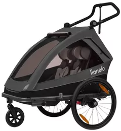 Vehicul pentru copii Lionelo Remorca Cama Grey Graphite