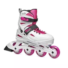 Role Rollerblade 07373600T1C Fury Combo Bianco/Rosso, Size 36.5-40.5