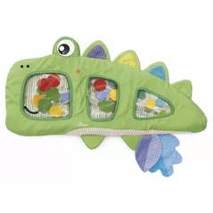Covoraș de joacă Chicco 11551 Centru de activitate senzorial Crocodilul Croco, 6-36luni