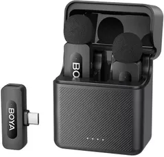 Микрофон Boya BY-V30, Type-C Jack, Black