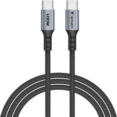 Кабель для моб. устройства Verbatim VER_31846 USB-C to USB-C 120cm, 100W