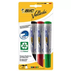 Письменные принадлежности BIC 35148 Набор маркеров для доски 4шт ECO Velleda 1701