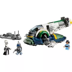 Set de construcție Lego 75433 Star Wars: Nava stelară a lui Jango Fett