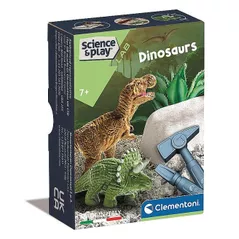 Настольная игра Clementoni Mini Set de descoperire-Dinozauri (75096)