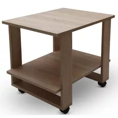 Măsuţă cafea Mashtab 9162 Masuta pe rotile (650x500x570) Sonoma