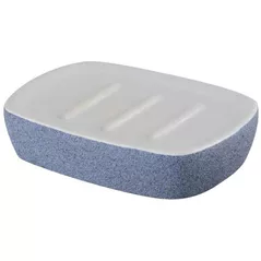 Мыльница Bisk 06308 STONE albastru. (ceramica)